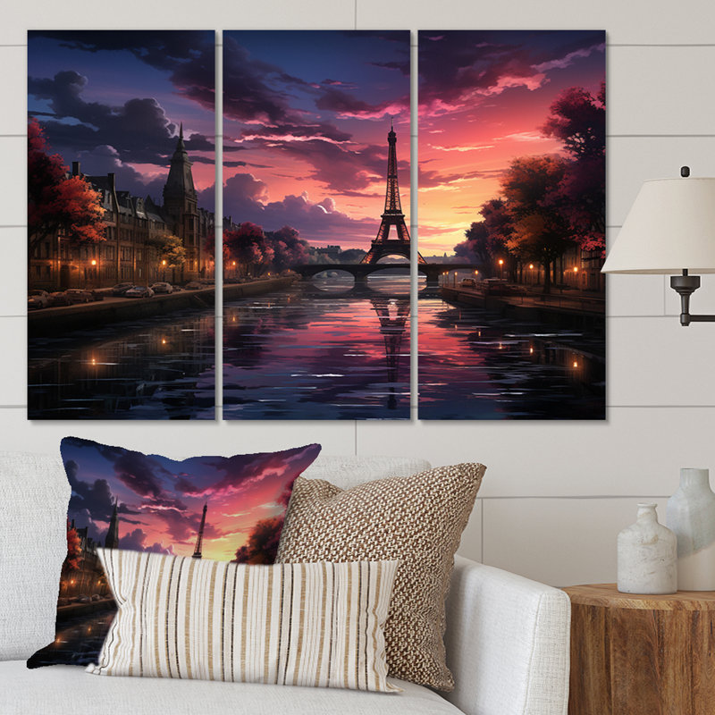 Cities & Countries Wall Decor on Metal