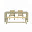 Ensemble de table de salle à manger extensible Modern Farmhouse