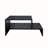 Coffee table with unique architectural shape-201027988
