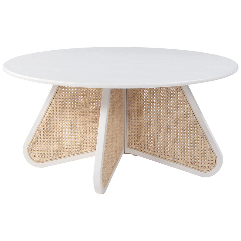 Table basse Aydenne, Blanc