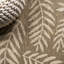 Tapis intérieur / extérieur brun / beige Mease Nevis Palm Frond-882347016