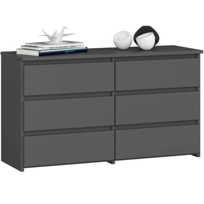 Steinarr 6 -Drawer Console