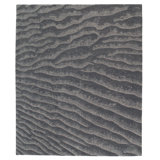 Dunes Wool Abstract Area Rug in Gray/Neutral