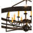 Aldari 12 - Light Dimmable Geometric Chandelier