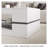 Modern High Glass Coffee Table with Storage-1317247143