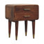 45cm W Solid Wood Bedside Table