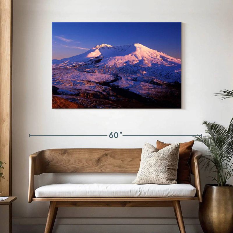 Alvord Mount St. Helens Alpenglow, H 30 po x l 45 po