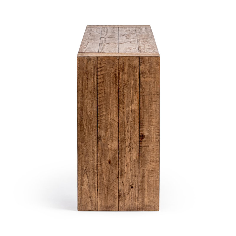 Clayton Reclaimed Pine Pallet Skin Console Table