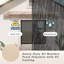 All-weather Protective Retractable Awning Cover-109078400