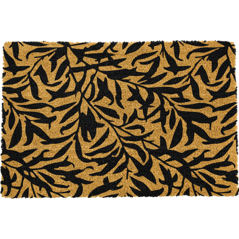 Aatiqah Area Rug, Black/Yellow