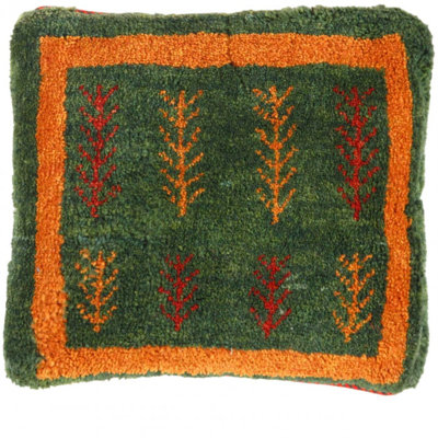 Fine Hand knotted Gabbeh pillow