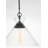 Bronsyn 1 - Light Aged Iron Cone Pendant