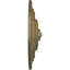 Médaillon de plafond Endurathane Classic, P 13 1/4 po x P 1/2 po (pour auvents jusqu'à 4 1/8 po), finition craquelée de boue du Mississippi peinte à la main-996594740