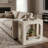 Inniss Modern Geometric 22" End Table with Open Shelf-878405167