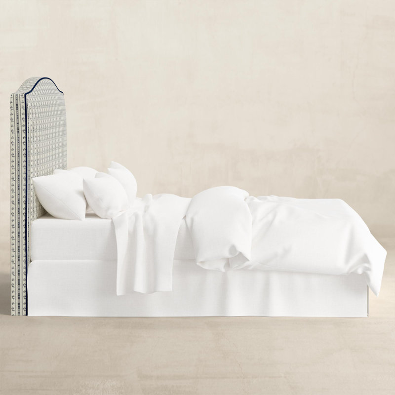 Upholstered Headboard, California King, Navy