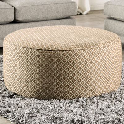 Or et gris Lin - revêtu de tissu d'ameublement transitionnel, 39 po x 39 po, 18 po de hauteur, base en bois massif avec revêtement et garniture, profondeur, hauteur