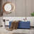 55.3 Inch Blue Linen Storage Ottoman Entryway Bench: Stylish, Functional, And Versatile Storage Solution
