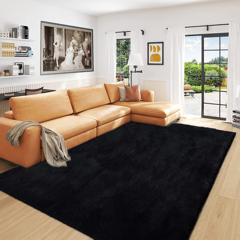 Tapis Eilidhmay avec envers antidérapant, Rectangle de 6 pi x 9 pi