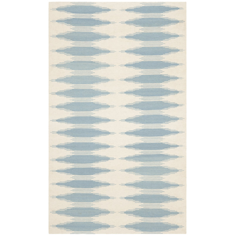 Liara Hand Woven Ikat Rug, Rectangle 3' x 5'