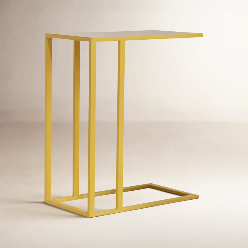 End Table, Yellow Ochre