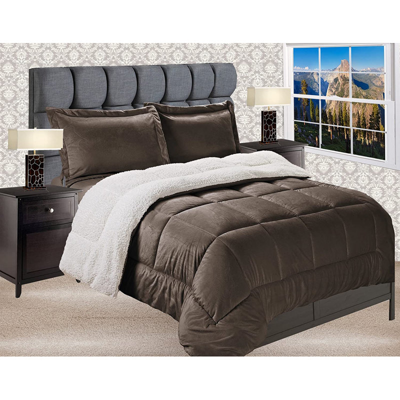 Comforter, Full Comforter  , Brown
