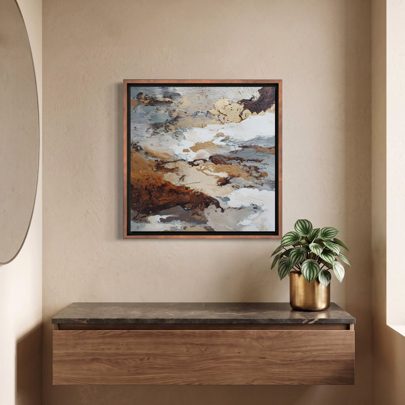 Sediment and Spark, 30" H x 30" W