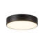 Musa 6-in Black dimmable LED Flush Mount-725467724