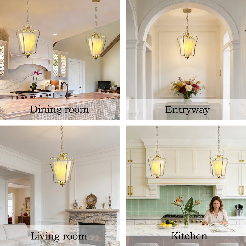 1-light Mid-century Modern  Pendant Lights Kitchen Island