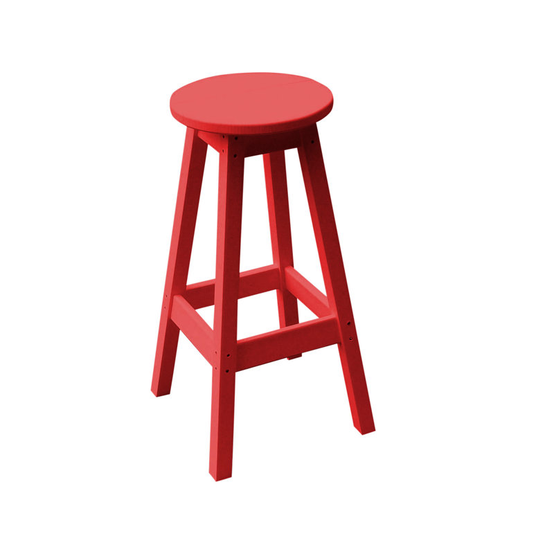 Tabouret de bar Nettie, Rouge vif