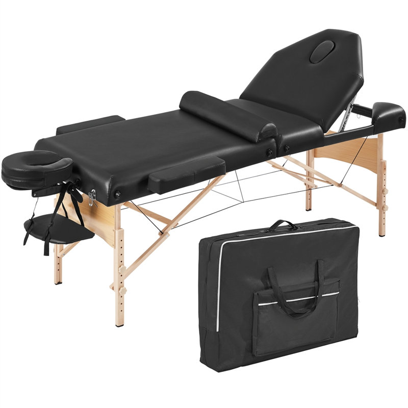 3 Lit de massage pliable et ajustable