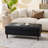 Faux Leather Ottoman Bench With Tufted Seat, Padded Upholstered Bench For Bedroom, Entryway, Dining Room-253473242