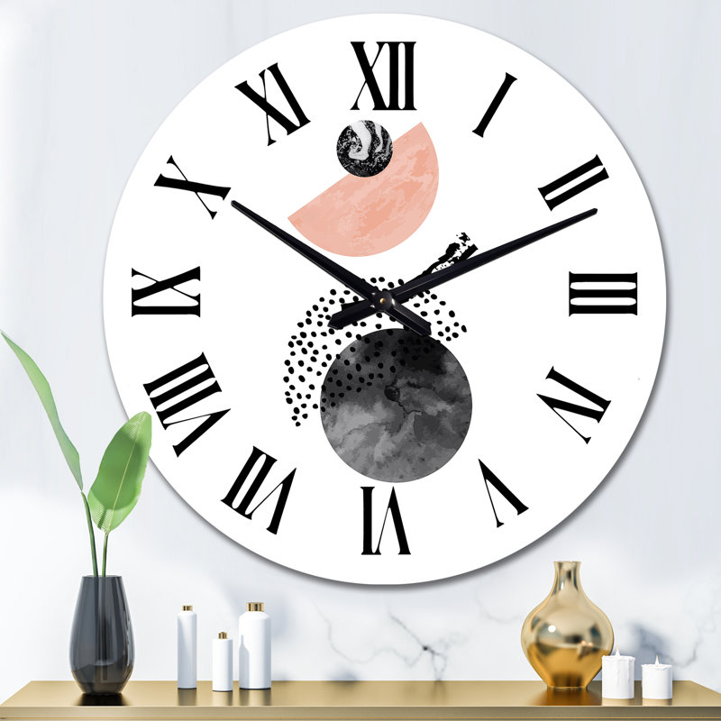 Horloge murale surdimensionnée, Grand