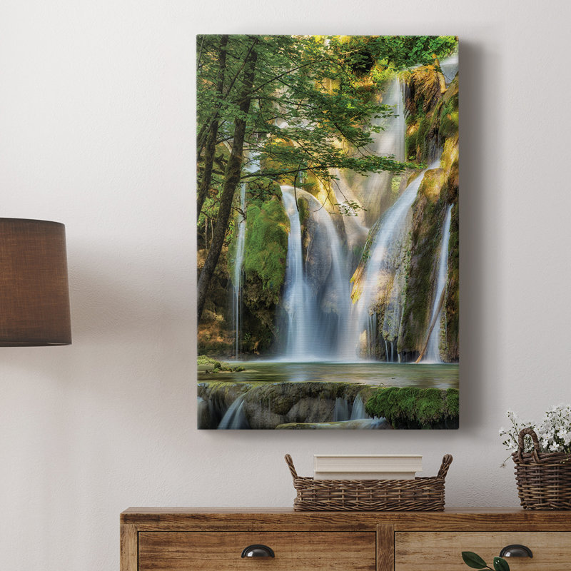 La Cascade - galerie Cavas sur mesure, H 18 po x l 12 po
