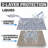 Premium Luxury Shelf & Drawer Liner, Thick Cushioned Fabric, Absorbent, Waterproof, Slip-Resistant, Non-Adhesive, Liners for Kitchen Cabinets, Cupboards (Indigo Grey) (12”x59”) (USA Made)-98796515-101170186