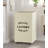 Fabric Rolling Laundry Hamper with Handles-5591482