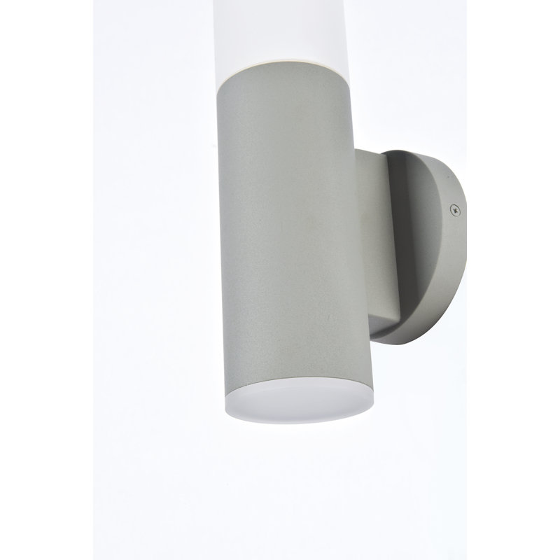 Dale LED Wall Light, Silver