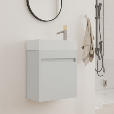 Ensemble de meuble-lavabo simple avec plateau 18,44 Taqwa