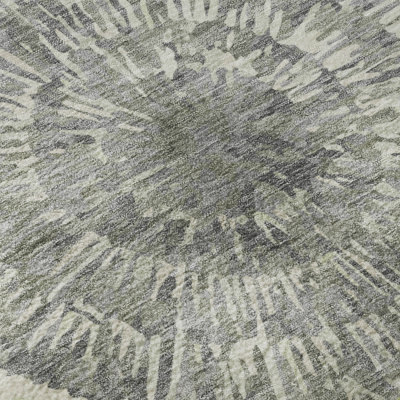 Premium Machine Washable Mayfield AMF2351 Abstract Rug