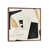 Toile avec cadre en bois brun classique est en rupture de stock
