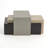 Piet Tri-Colour Shadow Desk Organizer