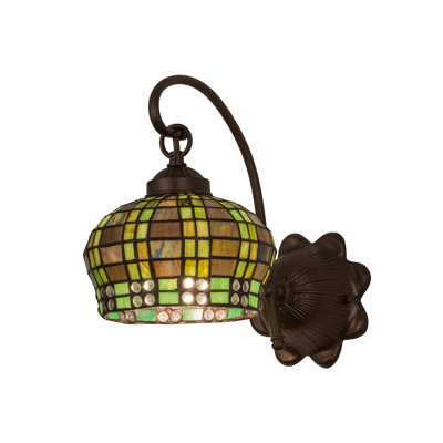 JeweBasket Steel Armed Sconce