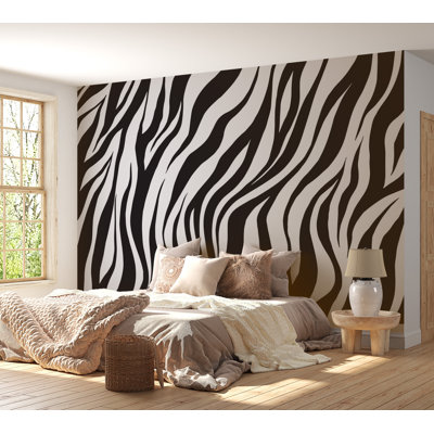 Premium Wallpaper Wall Mural - Zebra Stripes