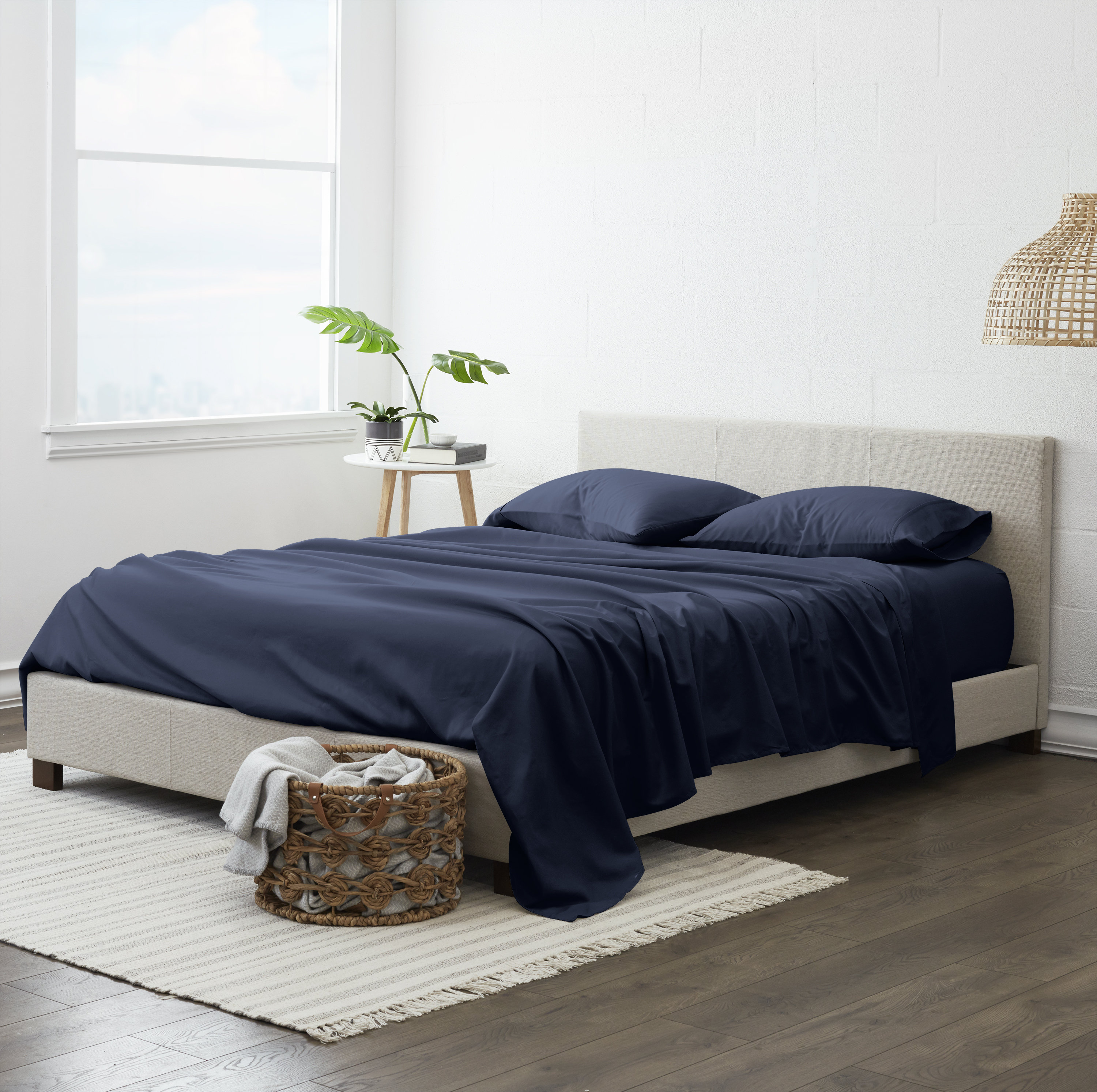Andover Mills™ Solid Microfiber Ultra Soft Sheet Set & Reviews | Wayfair