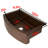 Ambiente 33x22" Farmhouse Copper Kitchen Sink – Rectangular, Drop-In or Undermount, Hand-Hammered, Hammered Copper Kitchen Sink, Copper Farmhouse Sink, Rectangular Copper Sink, Handcrafted Copper Sink