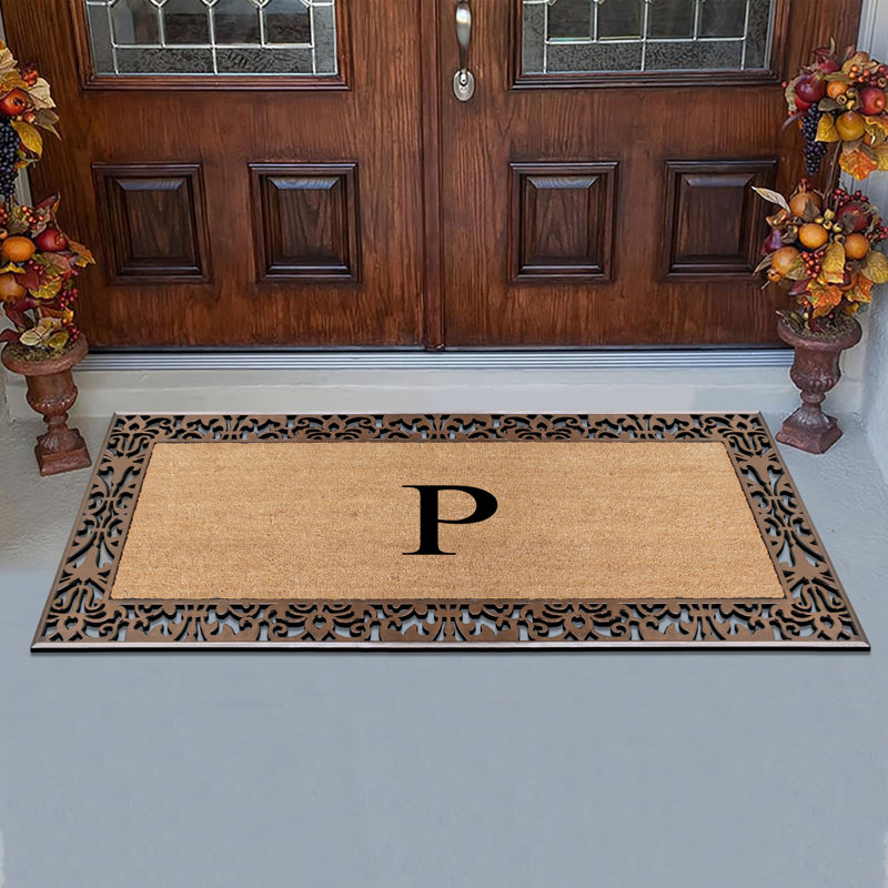 Tapis de porte antidérapant Dyari Natural, P
