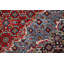 Tapis turc géométrique traditionnel rouge 6 x 10