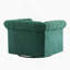 Fauteuil club pivotant Chesterfield