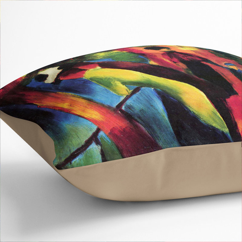 Square Throw Cushion, 55cm H x 55cm W x 20cm D, Stone