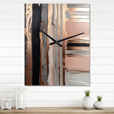 Jakeline - Horloge murale abstraite