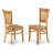 5 Piece Kitchen Table & Chairs Set Includes a Square Dining Table and 4 Dining Room Chairs, 36x36 Inch, Oak-1317844927-1262869851-1262869849
